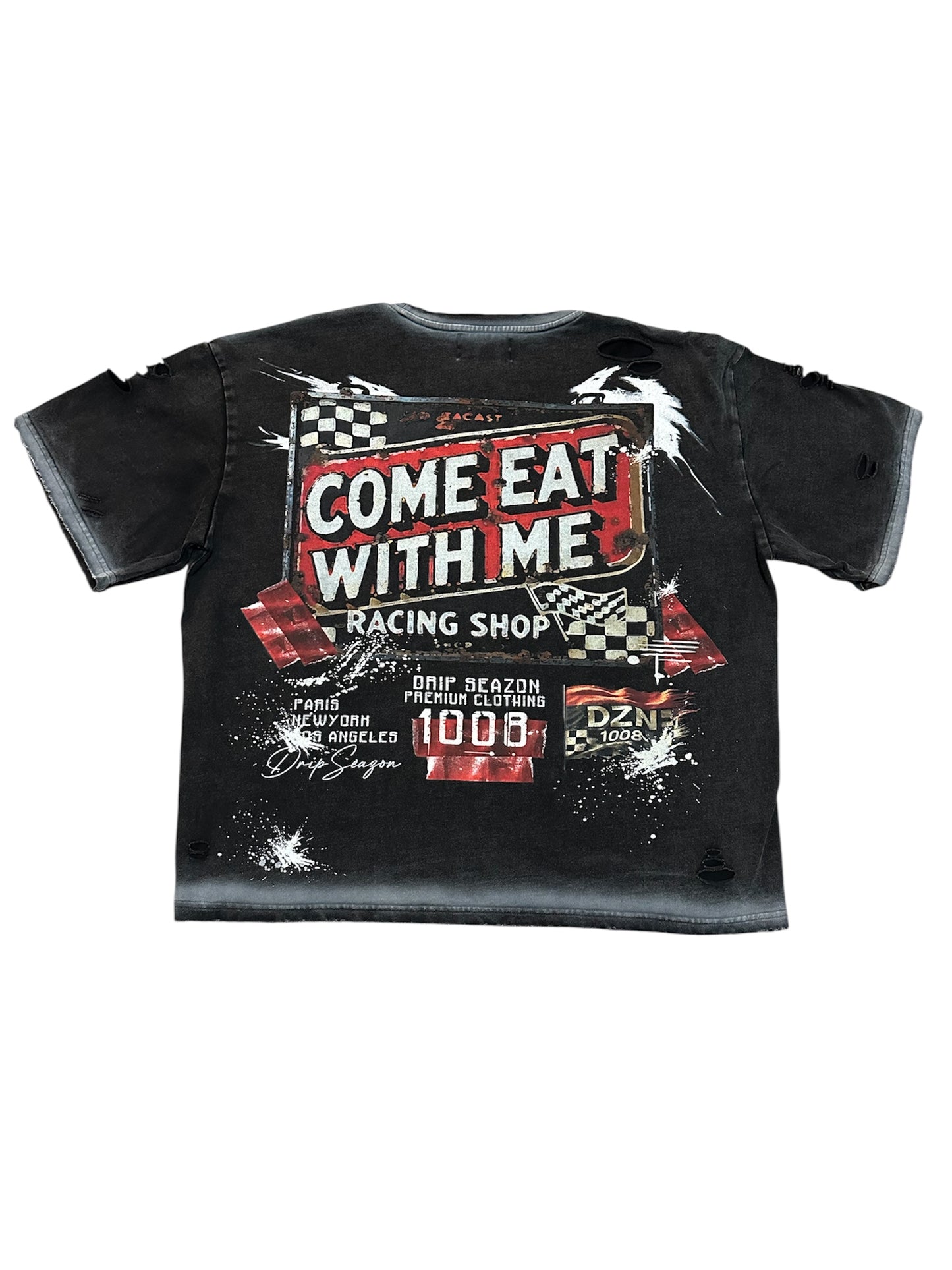Come Eat with Me....... Black White Red