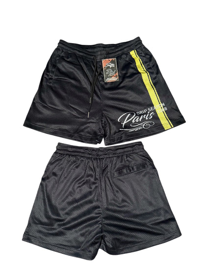 Black & Yellow Shorts