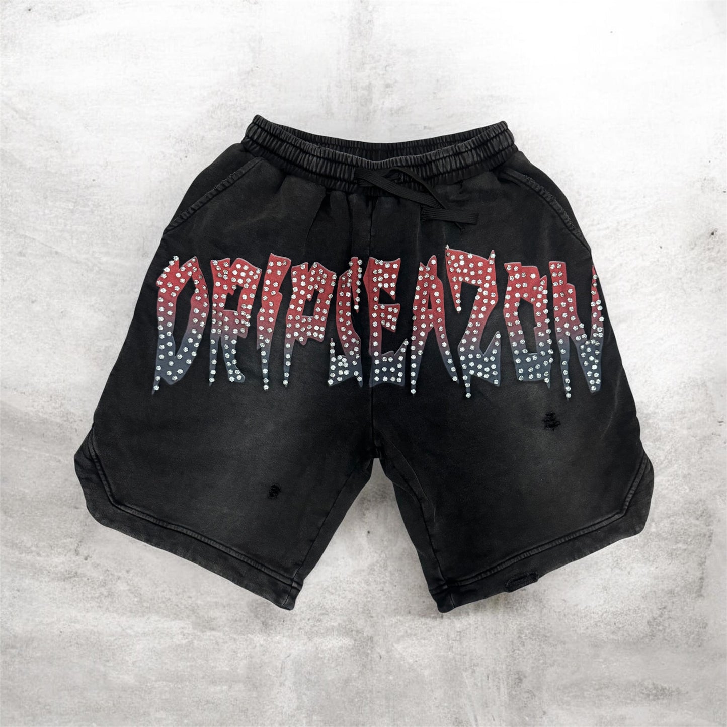 Drip SeaZon Rhinestone Shorts